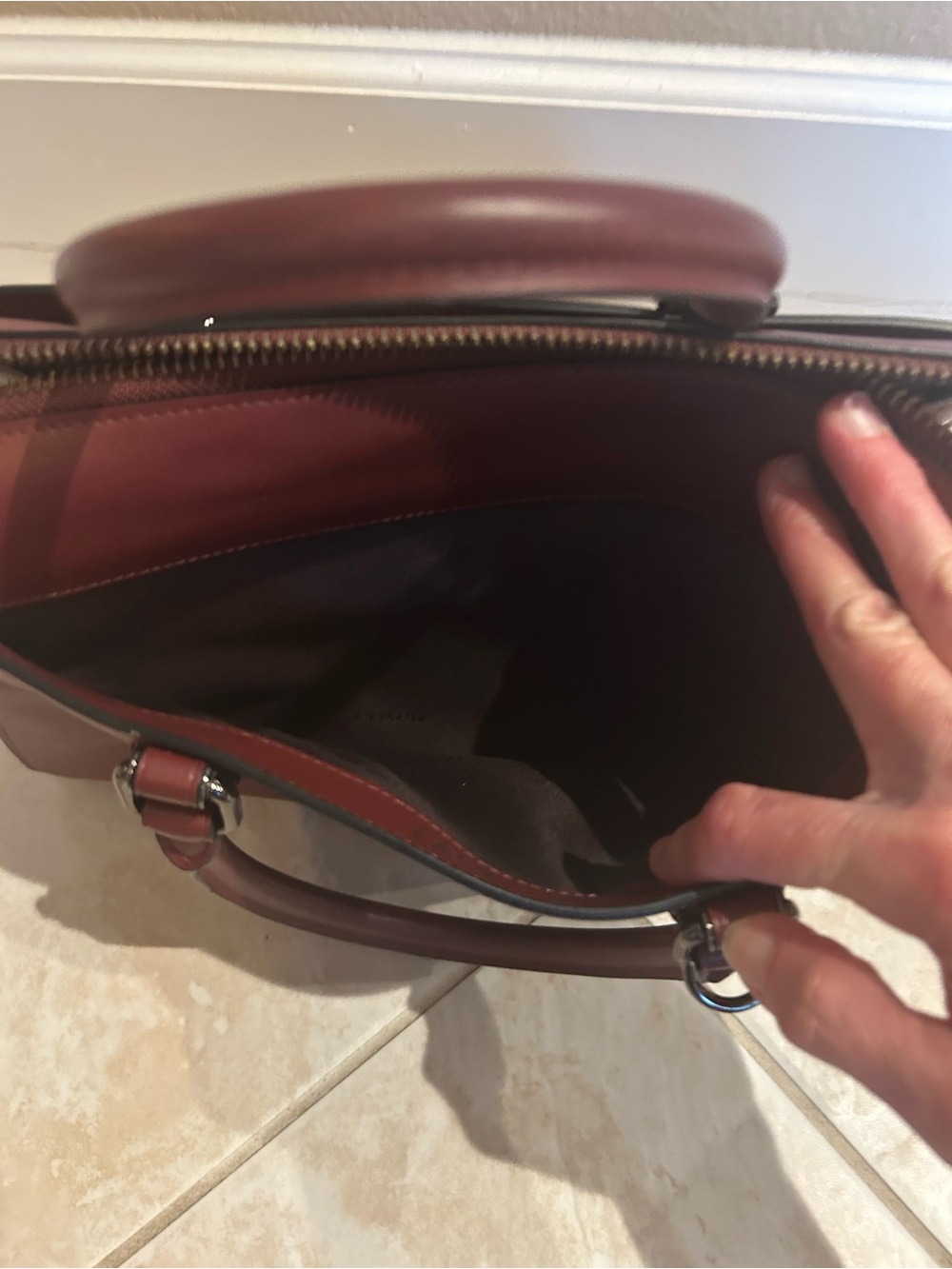 Coach Selena Gomez Bond Satchel - Picture 6 of 7
